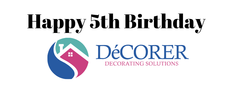 Happy 5th Birthday Decorer image